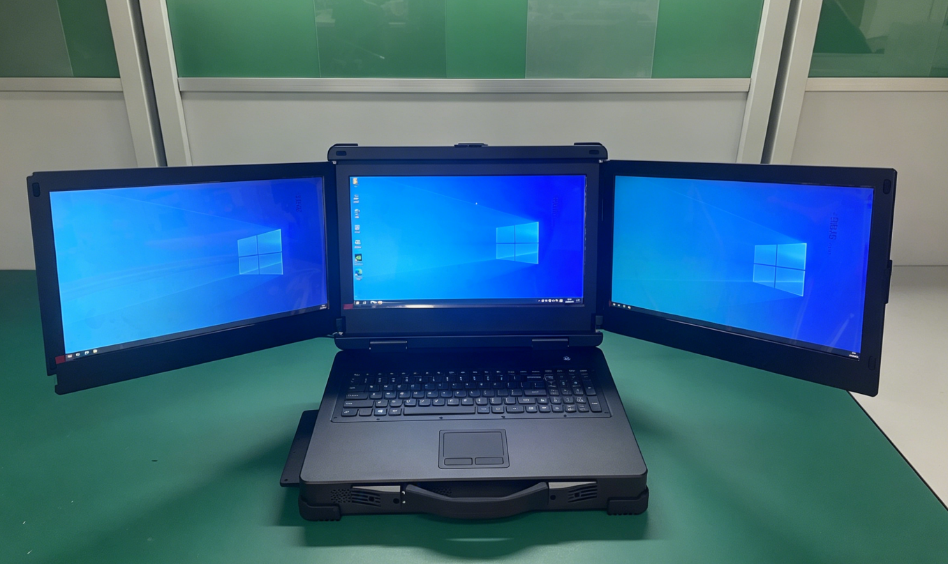 H560-3三屏全加固笔记本电脑